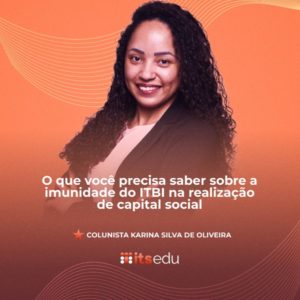Artigo de Karina Oliveira para o its edu